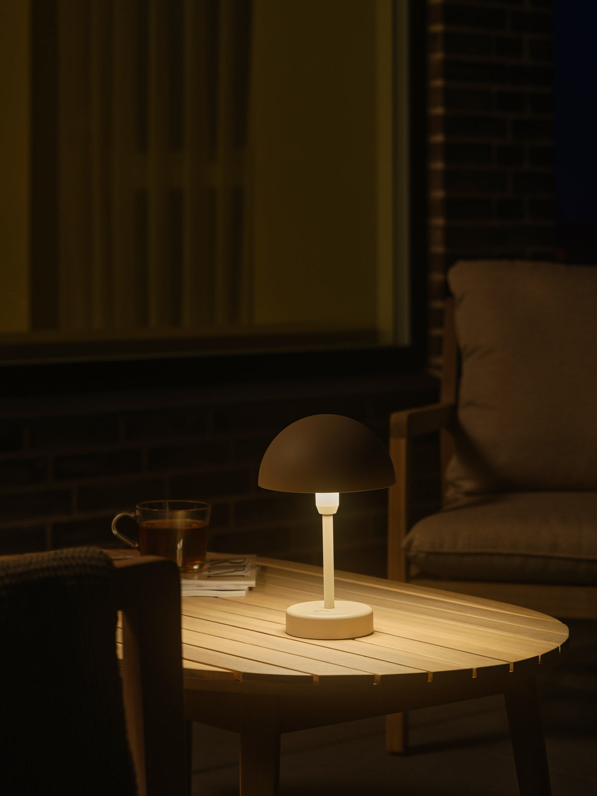Nordlux Ellen To-Go rechargeable lamp beige