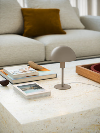 Nordlux Ellen Mini lampe de table brun clair