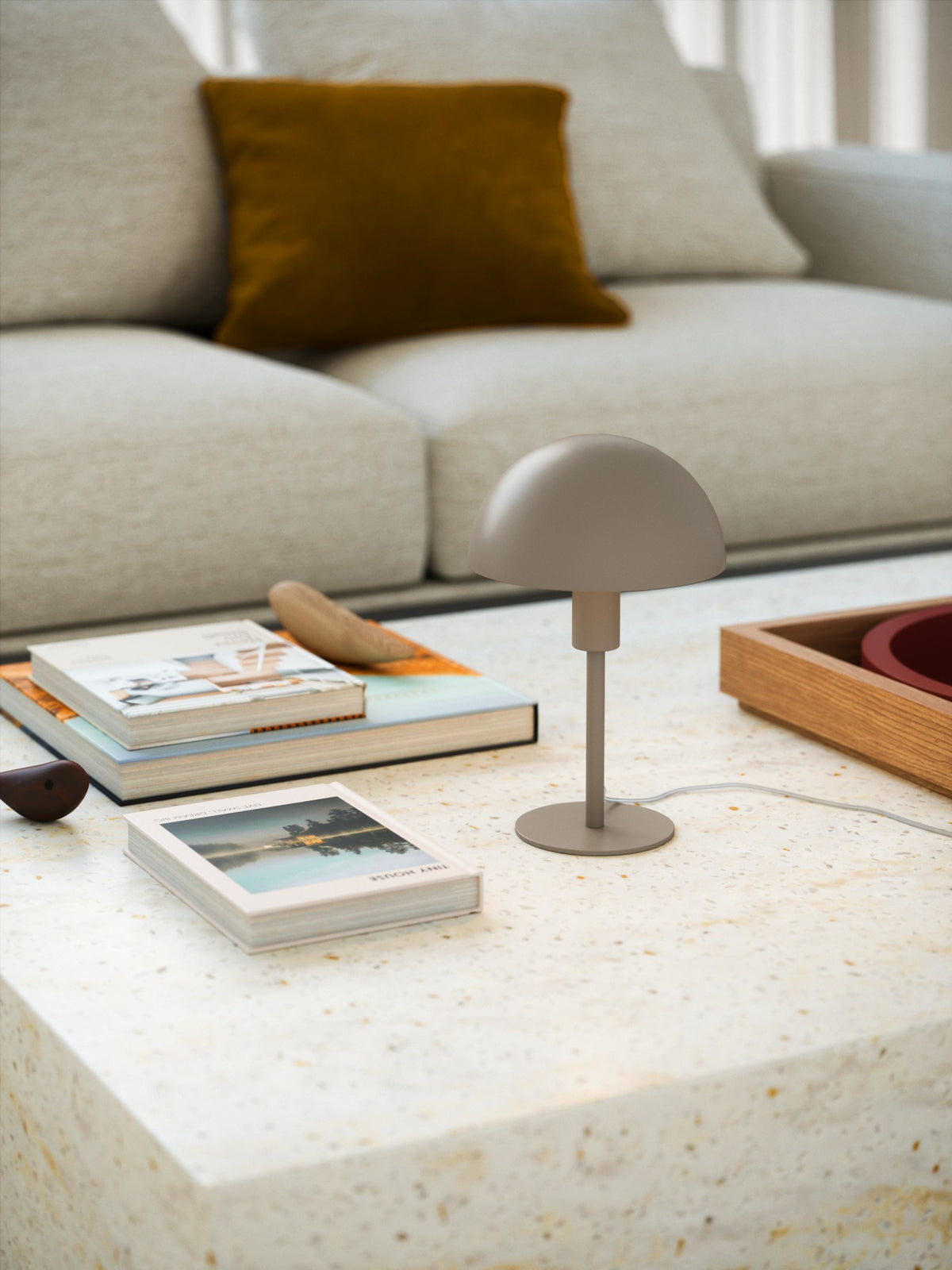 Nordlux Ellen Mini table lamp light brown