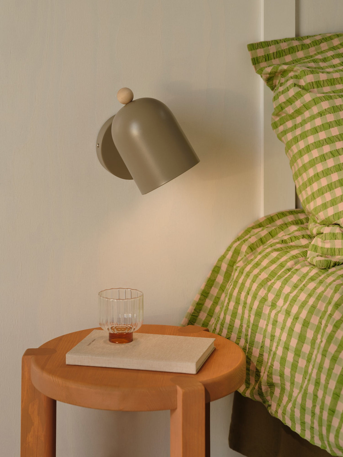 Nordlux Gaston wandlamp lichtbruin