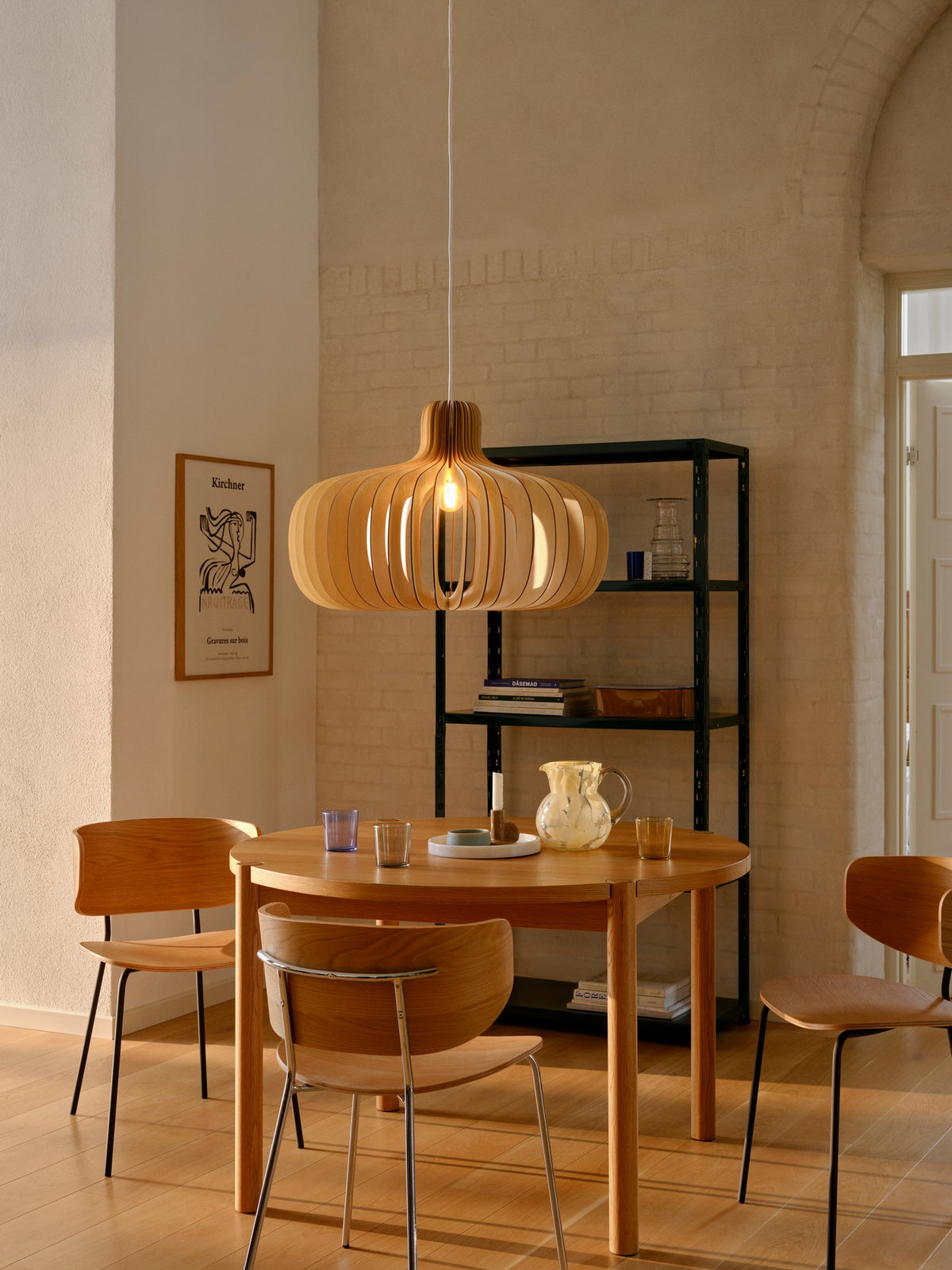 Nordlux Hazo 65 pendant light natural