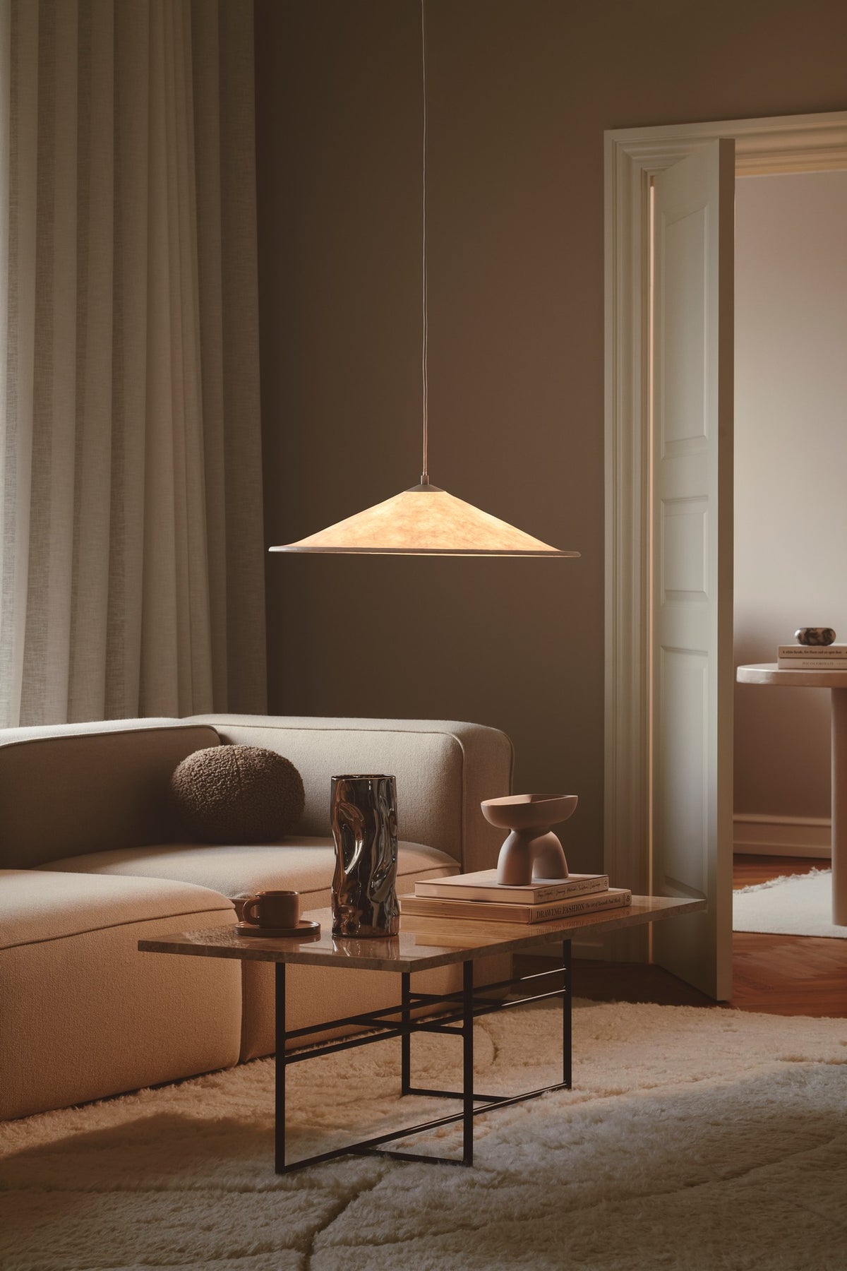 Design for The People Hill 55 pendant lamp white