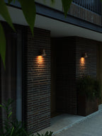 Nordlux Kyklop Cone wall light rust brown