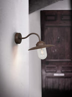 Nordlux Luxembourg wandlamp roestbruin