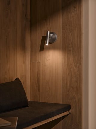 Design for The People Makoto wall lamp satin chrome