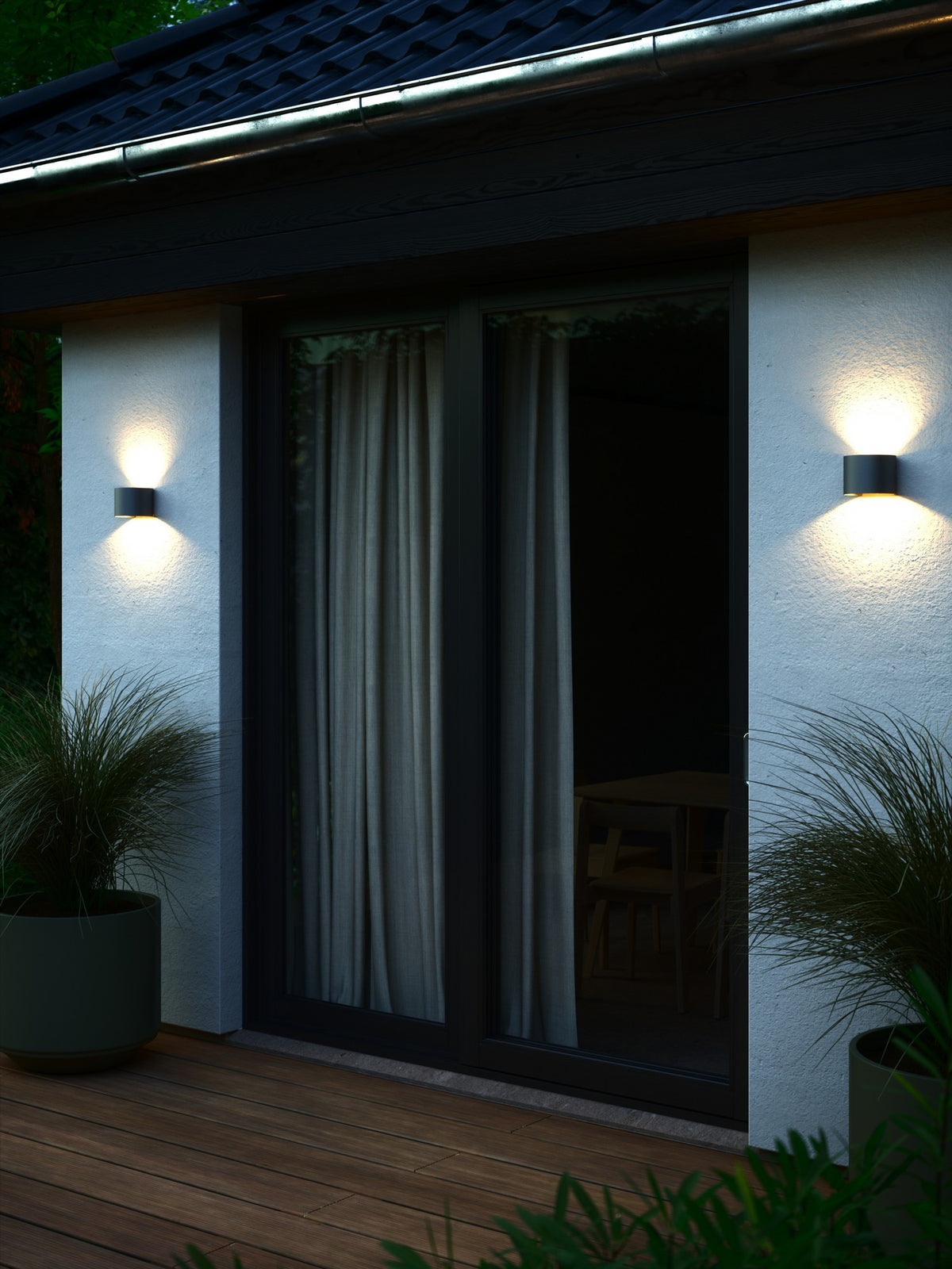 Nordlux Milda wall light anthracite