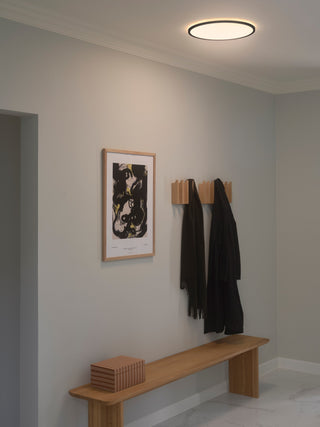 Nordlux Oja 42 ceiling light IP54 CCT black