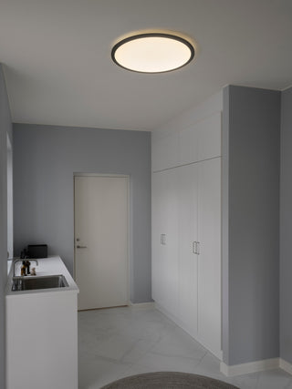 Nordlux Oja 60 plafondlamp 2700K 3-staps dimbaar zwart