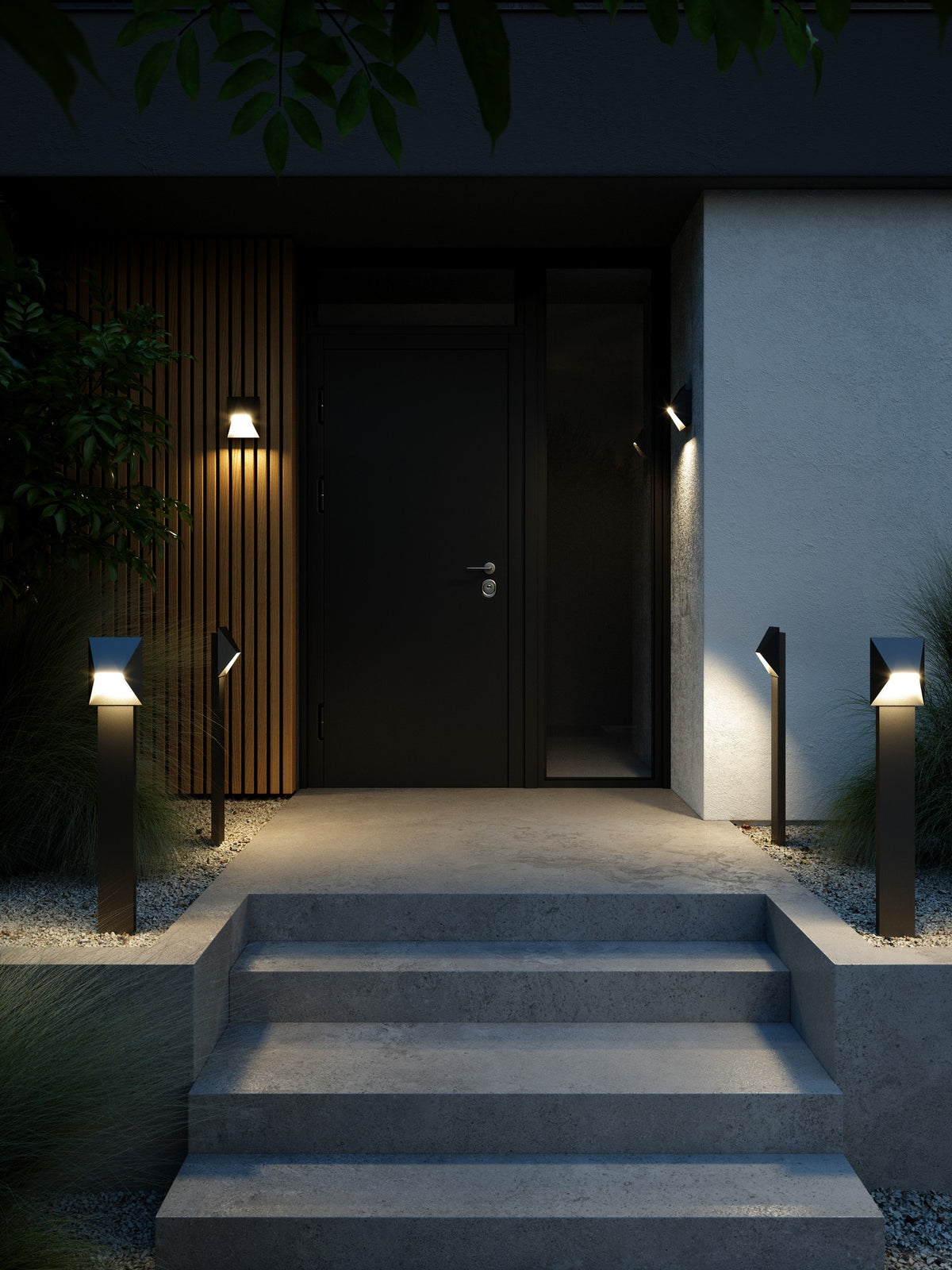 Nordlux Pontio 15 wall light black