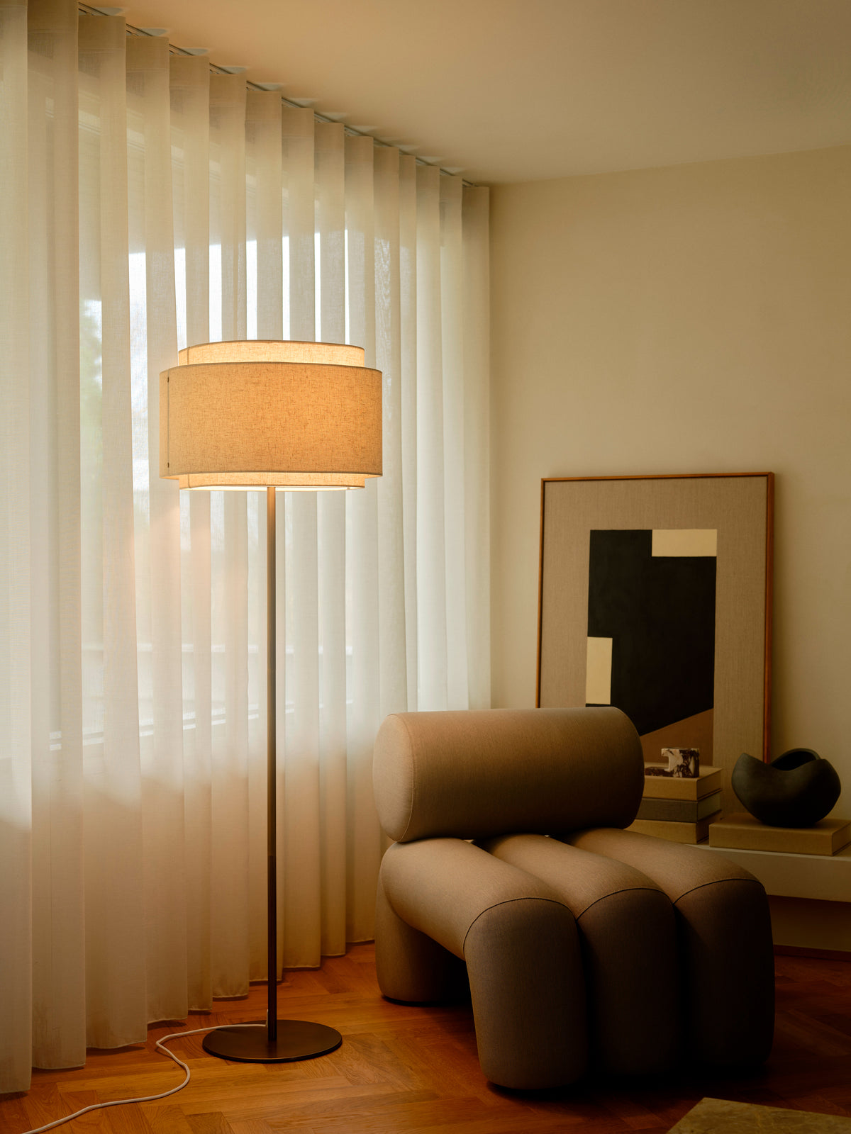 Design for The People Takai floor lamp beige