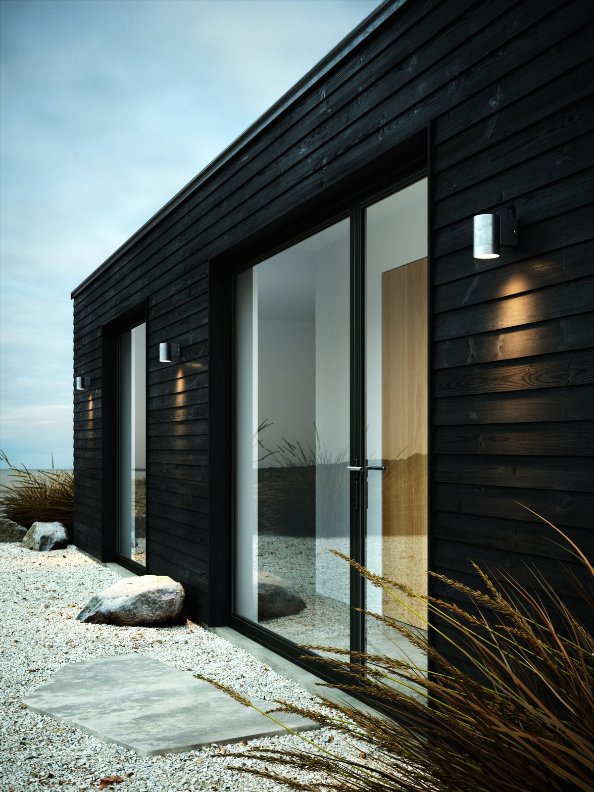 Nordlux Tin Maxi wall light galvanised