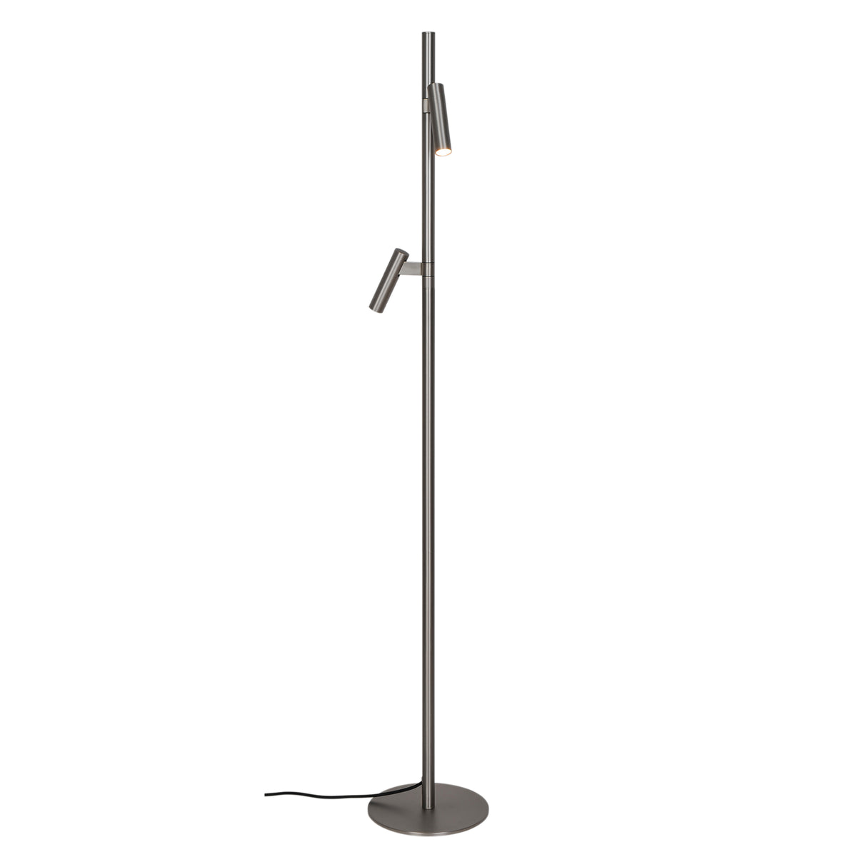 Design for The People Makoto floor lamp satin chrome