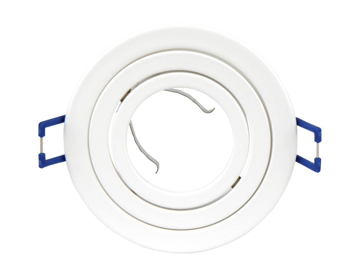 Spot encastrable LED line PRIME SLIM OROSA rond orientable blanc IP20