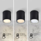 Nordlux Landon 14 surface-mounted spot black
