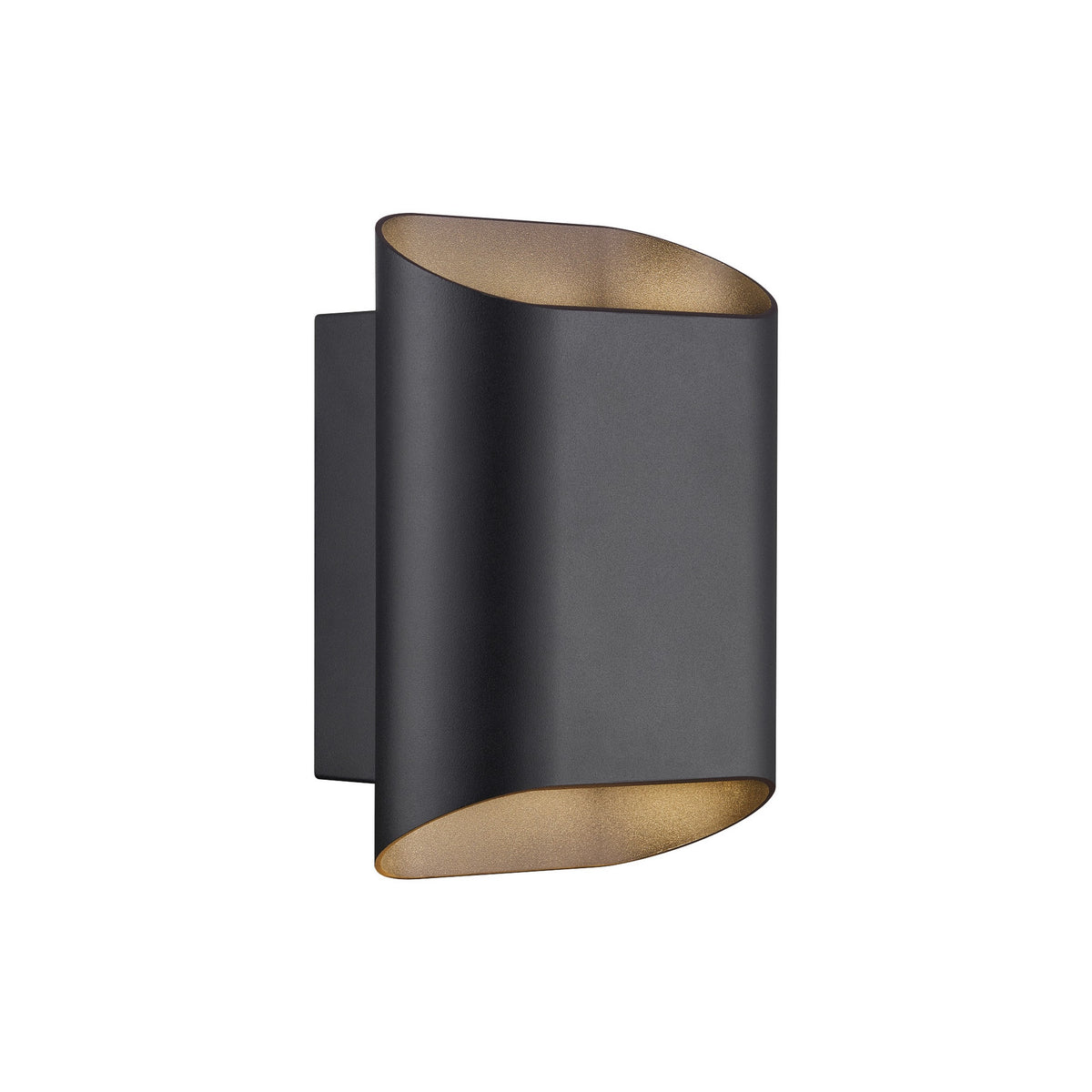 Nordlux Nico 22 Round Maxi wall light black