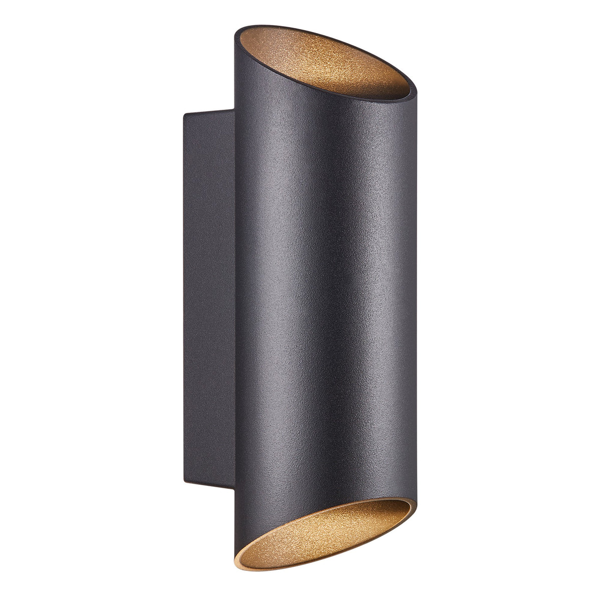 Nordlux Nico Round 22 wall light black
