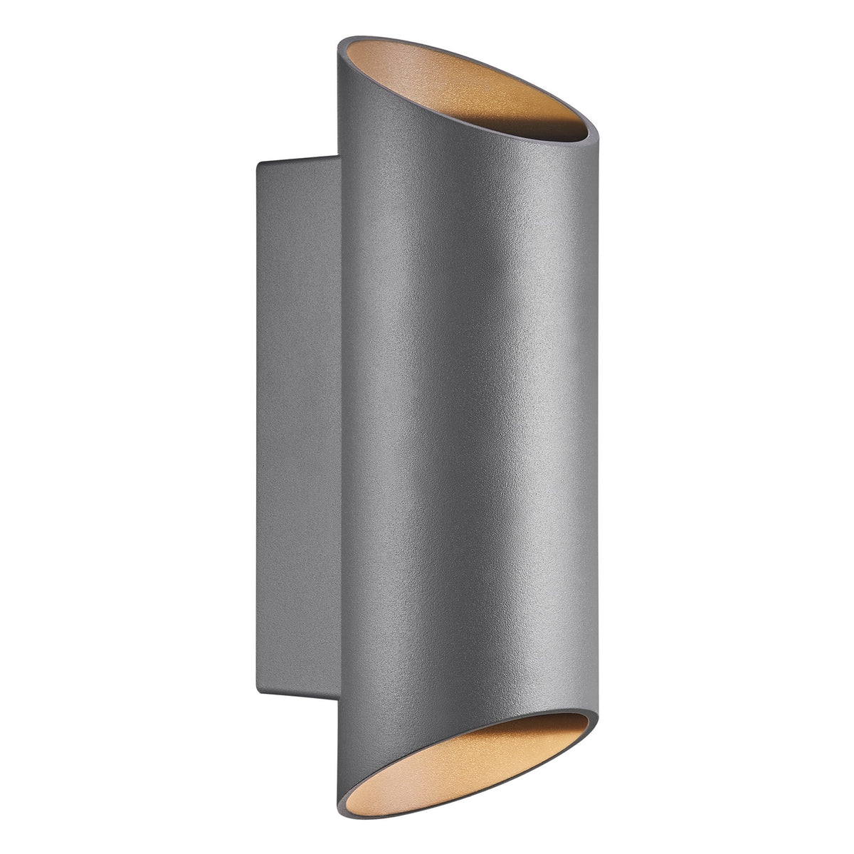 Nordlux Nico Round 22 wall light anthracite