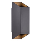 Nordlux Nico Square 22 wall light black
