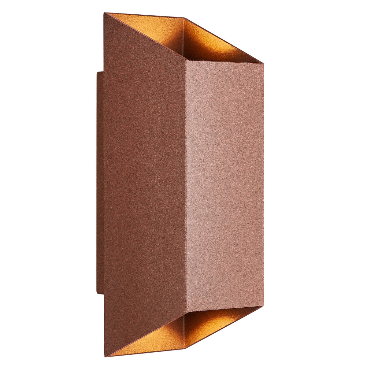 Nordlux Nico Square 22 applique brun rouille