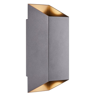 Nordlux Nico Square 22 wandlamp antraciet
