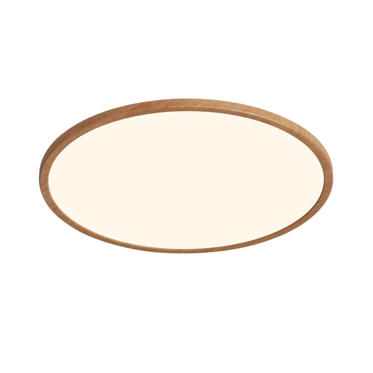 Nordlux Oja 42 ceiling light IP54 2700K dimmable wood look