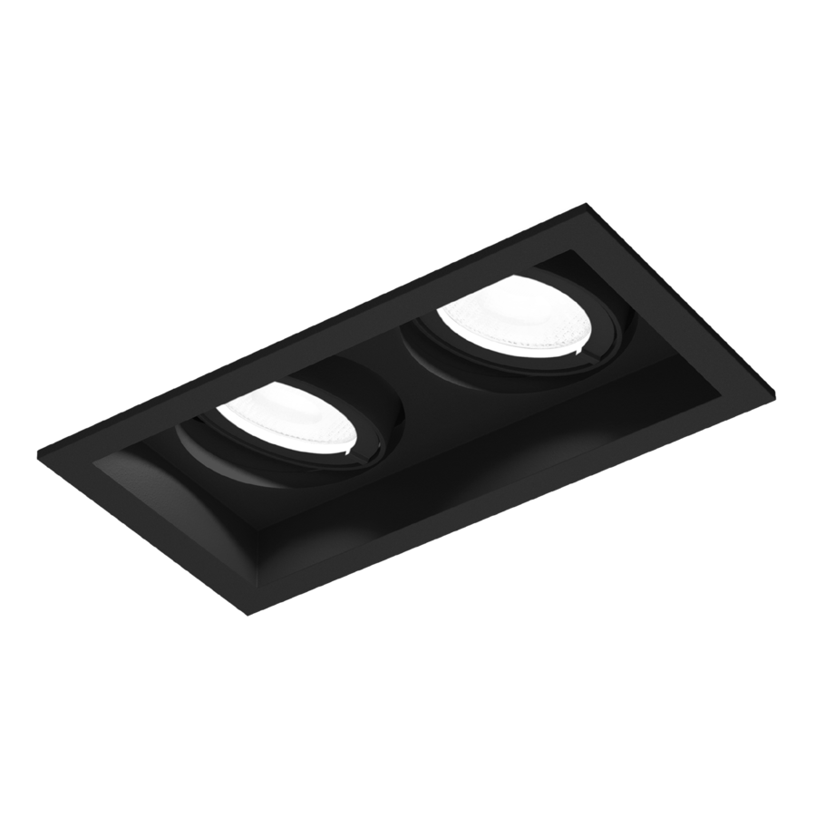 Wever & Ducré PLANO petit 2.0 LED spot encastrable – disponible en 3 couleurs