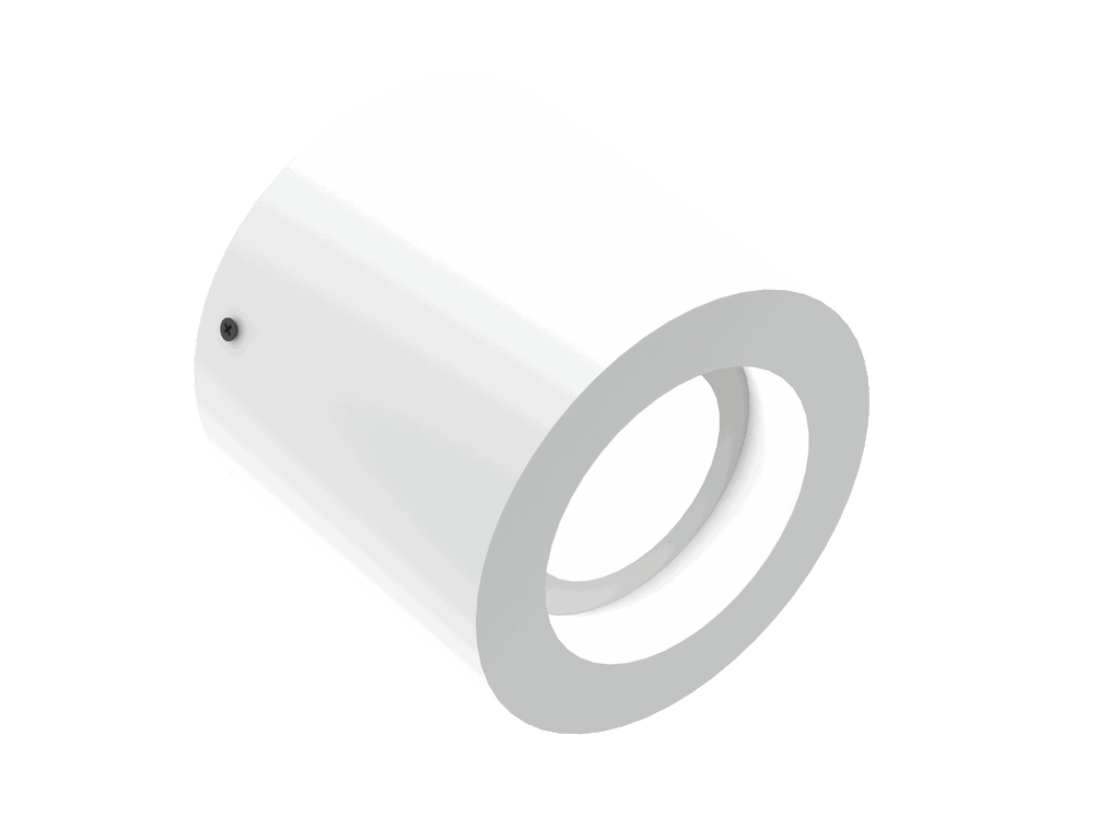 Cylinder 100 is een plafondarmatuur met 800Lm, 4000K, CRI 93, 10,1W. Bundelhoek 80°, Triac-dimbaar, afwerking Matt white RAL 9016, IP20.