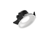 Fido 98 is een downlight met 800Lm, 4000K, CRI 93, 10,1W. Bundelhoek 80°, Triac-dimbaar, afwerking White/White, IP44/IP20.