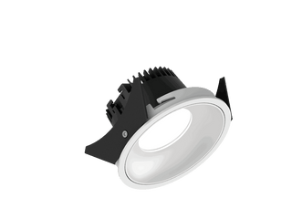 Fido 98 is een downlight met 800Lm, 4000K, CRI 93, 10,1W. Bundelhoek 80°, Triac-dimbaar, afwerking White/White, IP44/IP20.