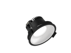 Fido 98 is een downlight met 800Lm, 3000K, CRI 93, 10,3W. Bundelhoek 80°, Triac-dimbaar, afwerking Black/White, IP44/IP20.