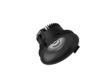 Fido 98 is a downlight with 800Lm, 2200-3000K, CRI 93, 10.3W. Beam angle 40°, Triac dimmable, finish Black/Black, IP44/IP20.