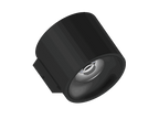Fido WL 105 is een wandarmatuur met 800Lm, 2700K, CRI 93, 10,5W. Bundelhoek 40°, Triac-dimbaar, afwerking Black/Black, IP20.