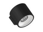 Fido WL 105 is een wandarmatuur met 800Lm, 2700K, CRI 93, 10,5W. Bundelhoek 40°, Triac-dimbaar, afwerking Black/White, IP20.