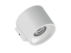 Fido WL 105 is a wall luminaire with 800Lm, 2200-3000K, CRI 93, 10.3W. Beam angle 40°, Triac dimmable, finish White/White, IP20.