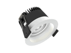 Fluxe 75 is a downlight with 800Lm, 4000K, CRI 93, 10.1W. Beam angle 40°, Triac dimmable, finish Matt white RAL 9016, IP44/IP20.
