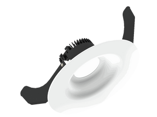 Linea 120 is a downlight with 800Lm, 2700K, CRI 93, 10.5W. Beam angle 80°, Triac dimmable, finish Matt white RAL 9016, IP65/IP20.