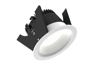 Linea 75 is een downlight met 800Lm, 3000K, CRI 93, 10,3W. Bundelhoek 80°, Triac-dimbaar, afwerking Matt white RAL 9016, IP65/IP20.