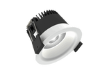 Linea 75 is een downlight met 800Lm, 2700K, CRI 93, 10,5W. Bundelhoek 40°, Triac-dimbaar, afwerking Matt white RAL 9016, IP44/IP20.
