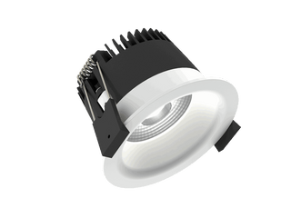 Linea 75 is een downlight met 800Lm, 2700K, CRI 93, 10,5W. Bundelhoek 40°, Triac-dimbaar, afwerking Matt white RAL 9016, IP44/IP20.