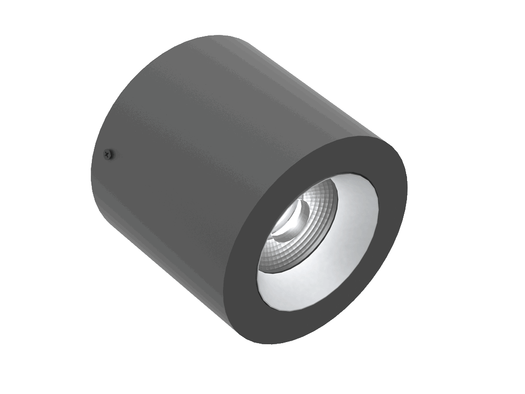 Vector 100 is een plafondarmatuur met 800Lm, 2700K, CRI 93, 10,5W. Bundelhoek 40°, Triac-dimbaar, afwerking Black/White, IP20.