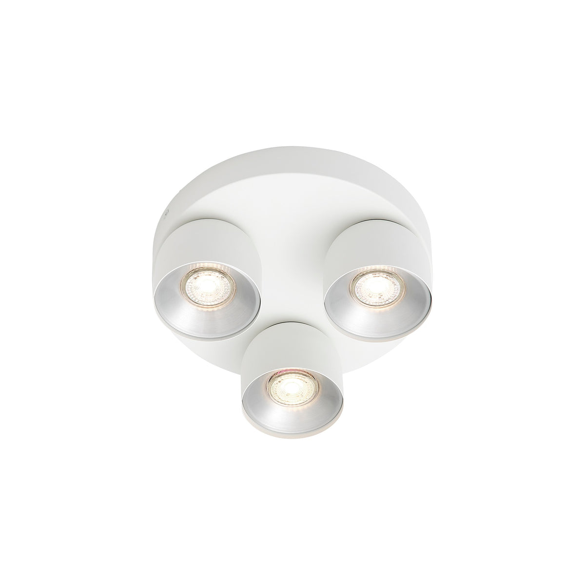 Nordlux Pitcher 3-Rondel spotlight white