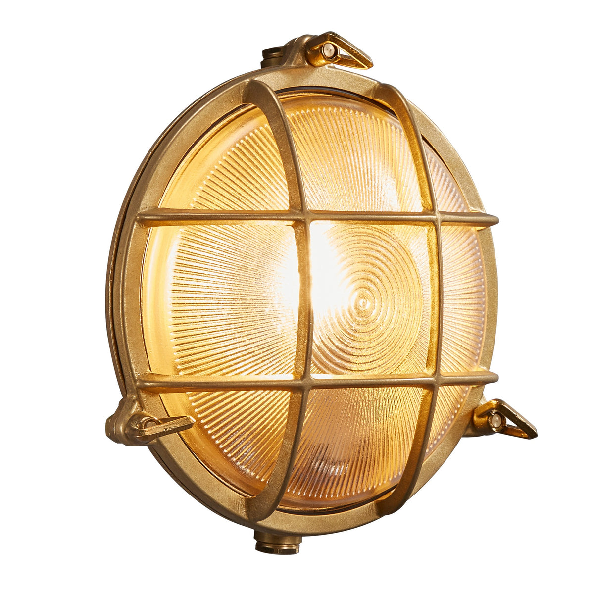 Nordlux Polperro wandlamp messing