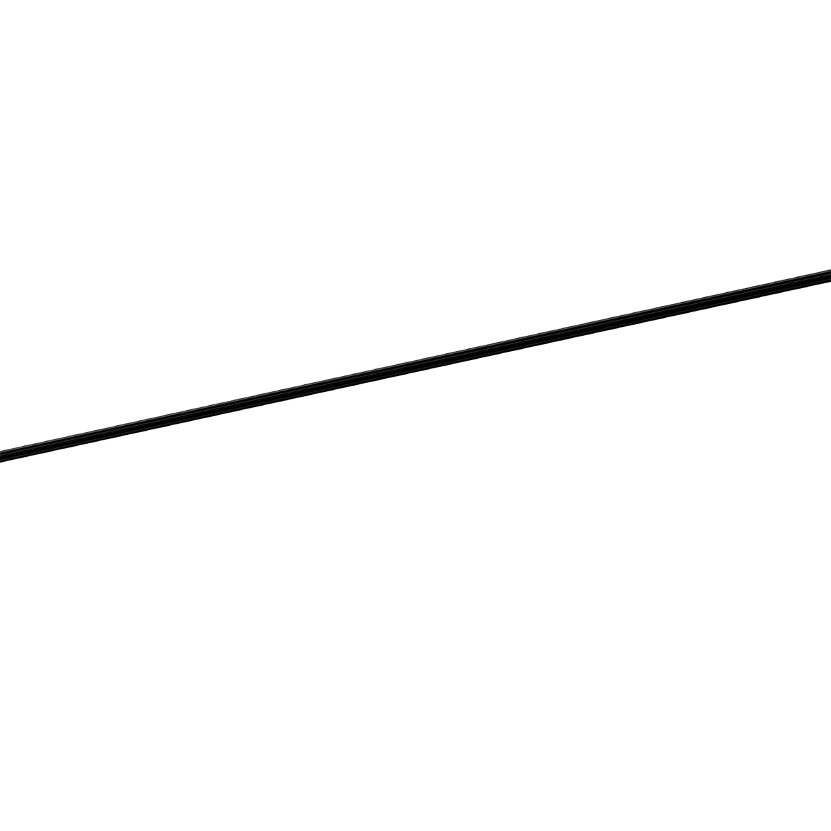 Wever & Ducré STREX track profile 1 m recessed made to measure – available in 2 colours