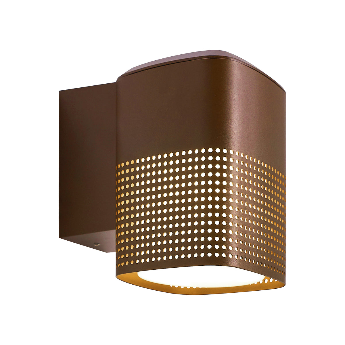 Nordlux Sidara wall light Seaside brown metallic