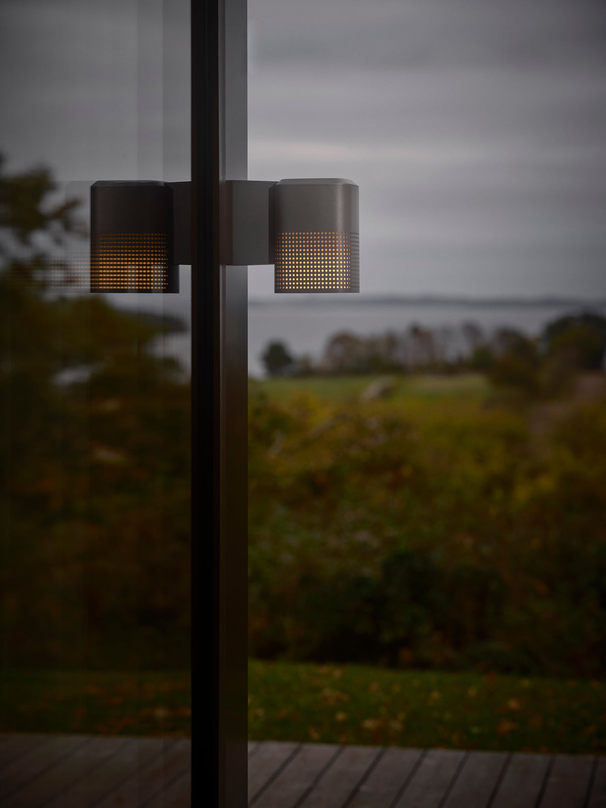 Nordlux Sidara wall light Seaside anthracite