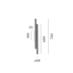 TRACE SLIM 2.0 LED wall light