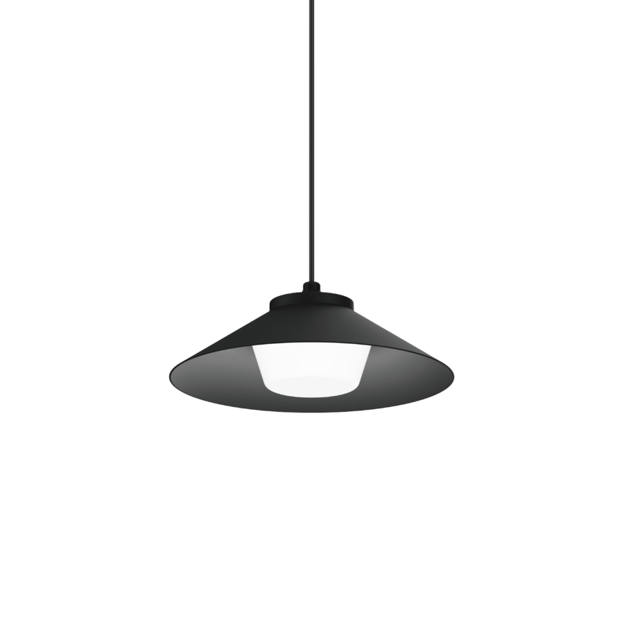 TRADORA SUSPENDED IP65 1.0 ronde hanglamp LED 2700K
