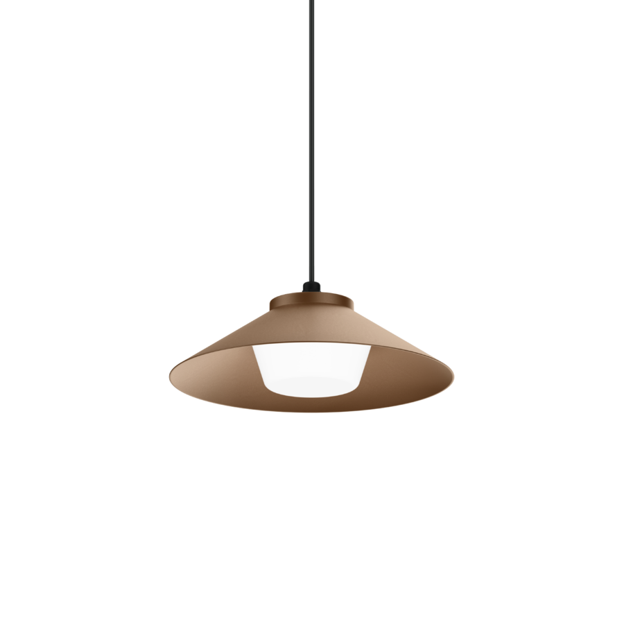 TRADORA SUSPENDED IP65 1.0 ronde hanglamp LED 2700K