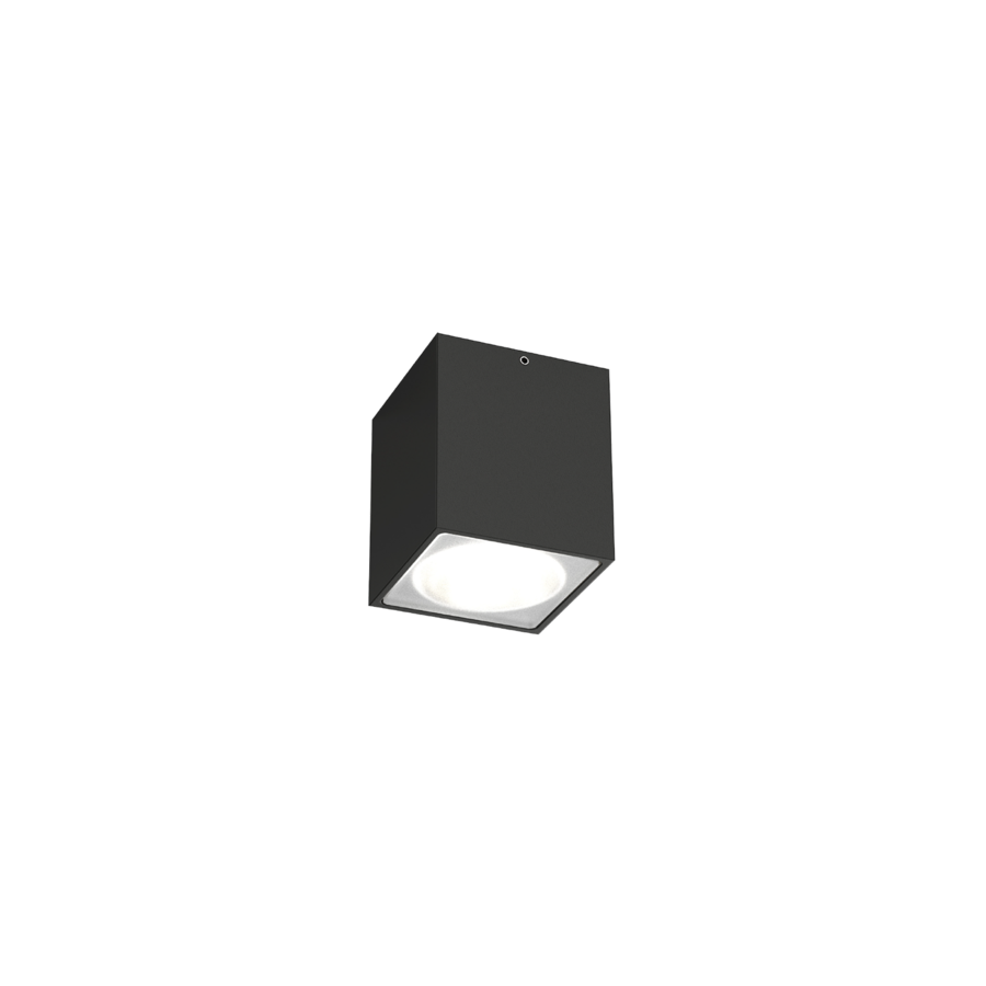 TRAIN OUTDOOR 1.0 vierkante plafondlamp LED 3000K
