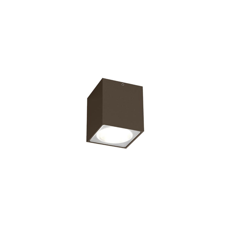 TRAIN OUTDOOR 1.0 vierkante plafondlamp LED 3000K